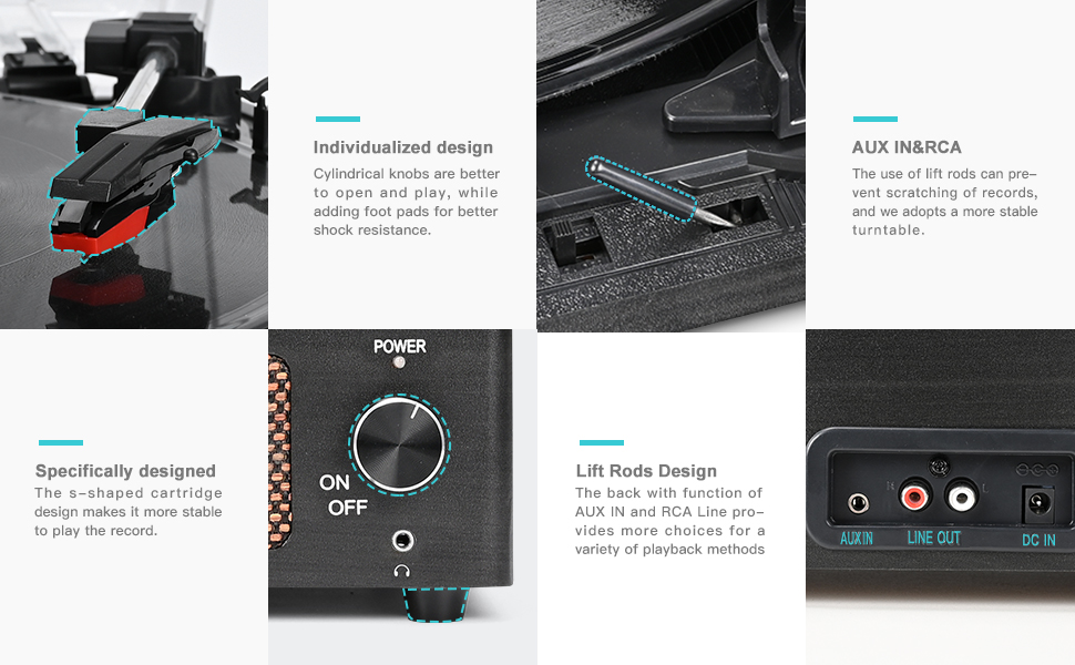 vintage record player