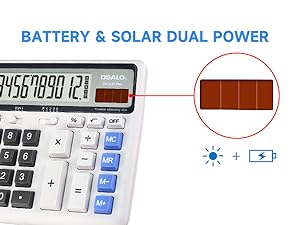 Battery &amp;amp;amp; Solar Powered