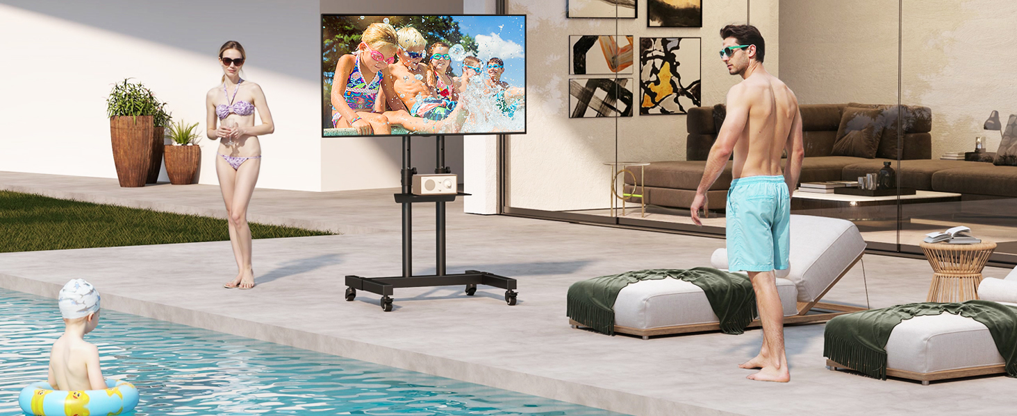 tall tv stand