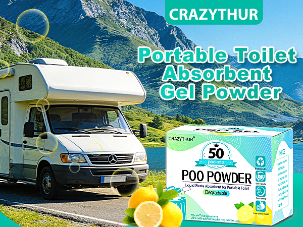 Portable Toilet Absorbent Gel Powder