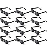 ANPUNAT 12 Pack Party Sunglasses in Bulk for Birthday Party Beach Pool Party Travel Picnic Party ...
