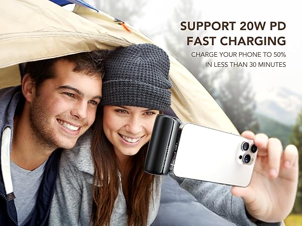 portable charger for iphone with docking