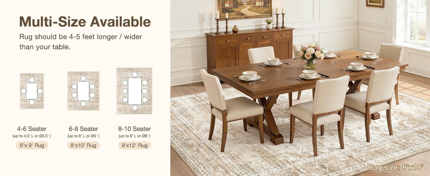 dining room rug