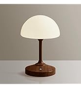 Dawnwake Mushroom Lamp Cordless Lamp Table Lamp,Outdoor Waterproof Shower Lamps,5000mAh Rechargeb...