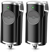 2 Pack Garage Door Opener Remote for LiftMaster Chamberlain Craftsman Garage Door Openers, Compat...