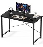 OLIXIS 47 Inch Computer Office Desk for Small Spaces, Writing Gaming Work Desk Modern Kids Study ...
