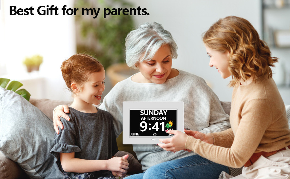 digital calendar clock