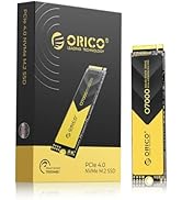 ORICO 2TB NVMe SSD PCIe 4.0- Up to 7000MB/s, M.2 SSD 2280 PCIe 4.0X4 Internal Solid State Drive, ...