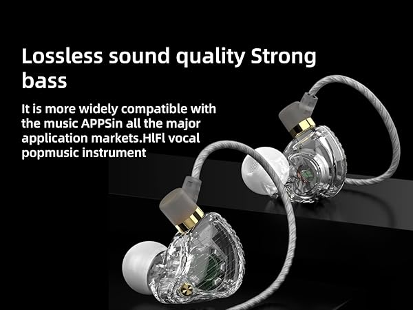 Lossless sound quality Strong bass