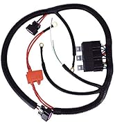 Dual Electric Fan Upgrade Wiring Harness Fits for GM 1999–2006 ECU Control Electric Cooling Fan W...