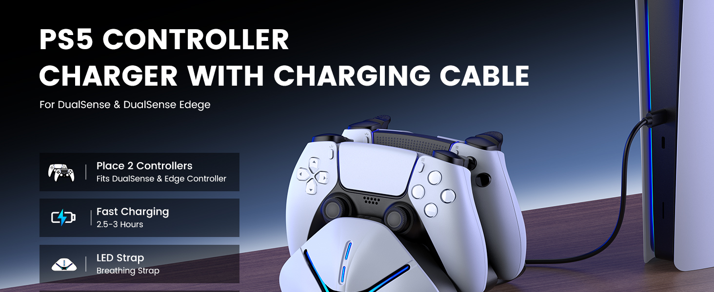FC600 ps5 controller charger