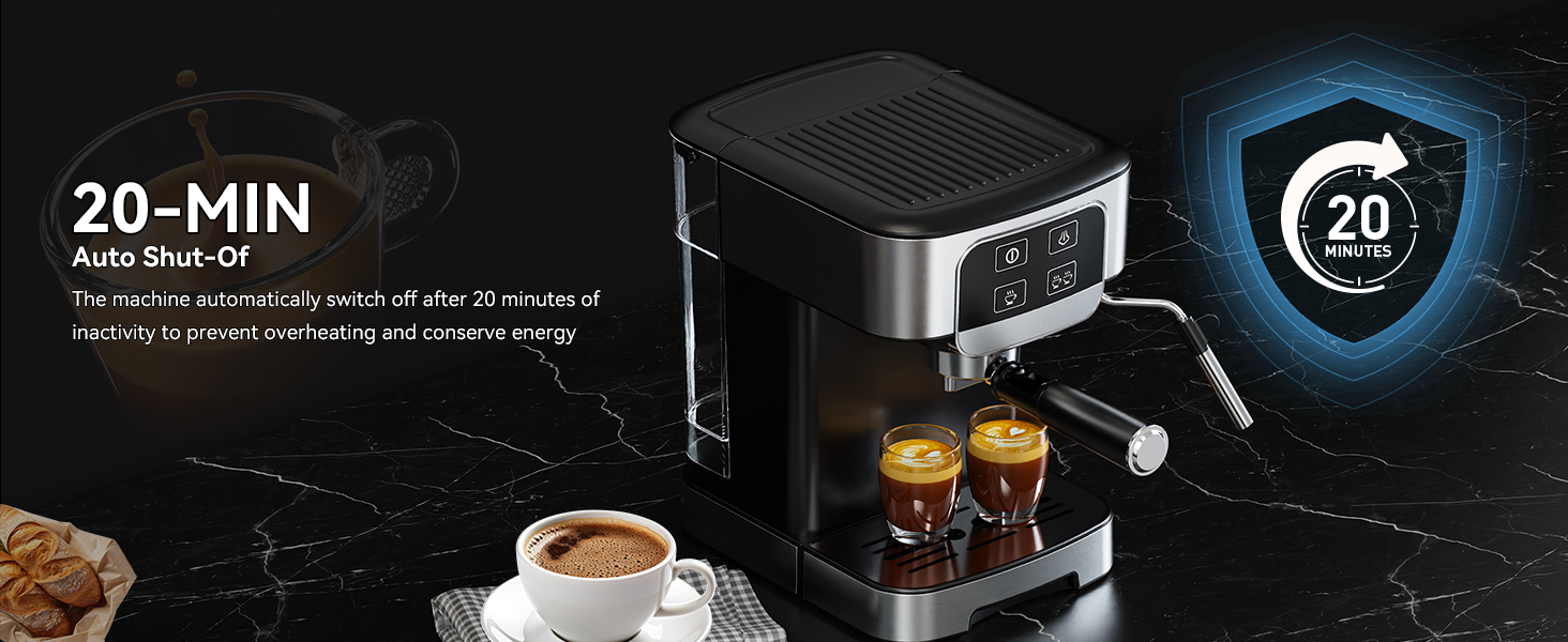 20-Min Auto Shut-Off