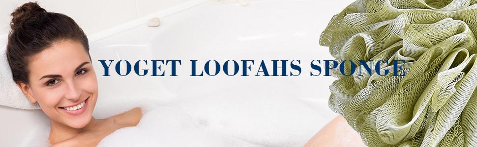 Shower Bath Sponge Shower Loofahs Balls 