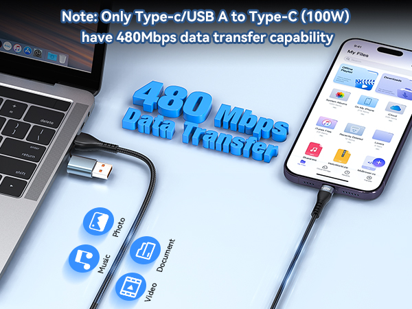 usb c multi charging cable