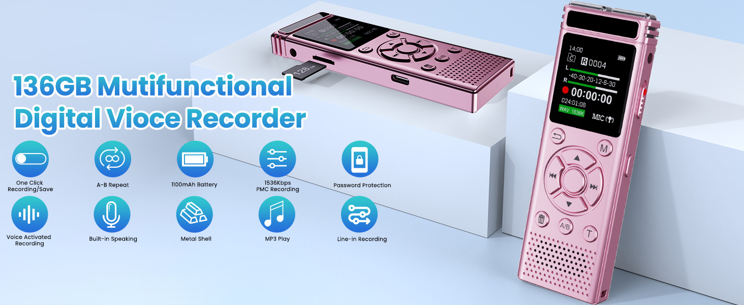 Digital Voice Recorder with Playback