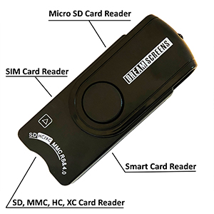 sd card reader mmc smart sim micro nano adapter