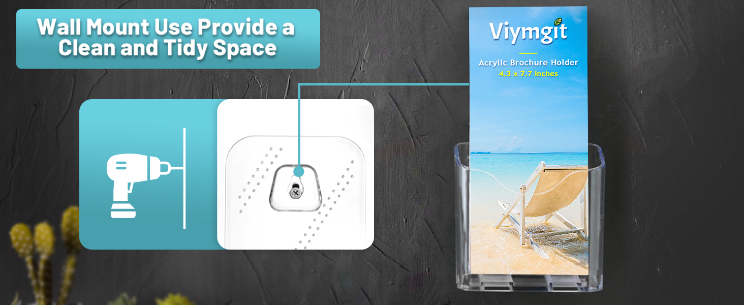 brochure holder stand