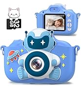 Kids Camera for 3-8 Years Old Toddlers Childrens Boys Girls Selfie Camera 20.0 MP HD 1080P IPS Sc...