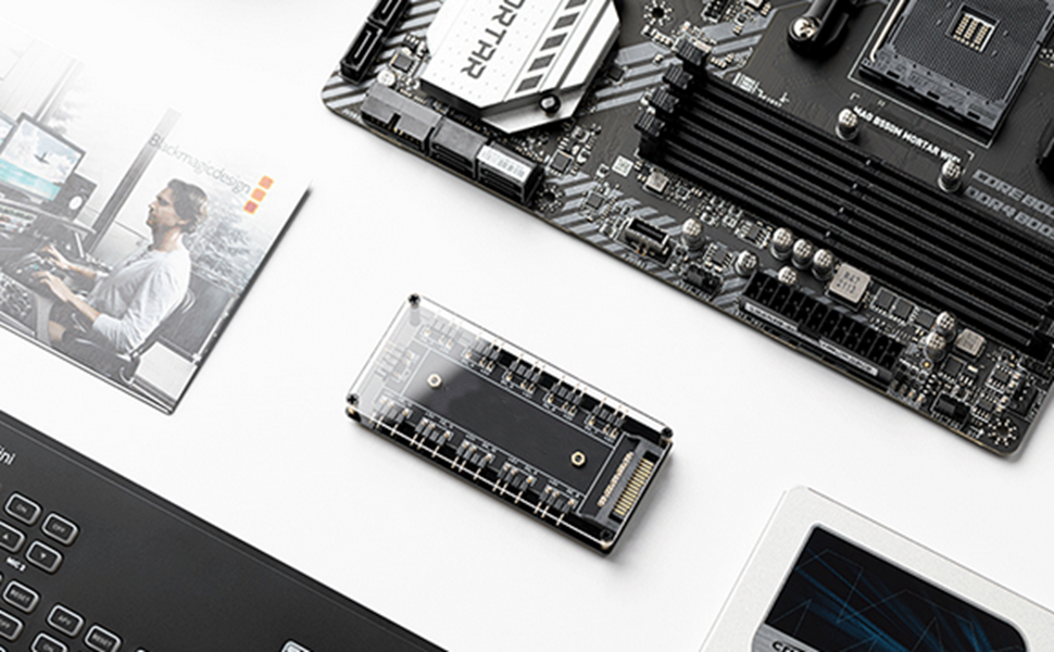 Computer Fan Motherboard Sync Adapter HUB
