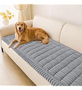 hyha Couch Covers for Dogs Washable, Non Slip Plush Dog Sofa Protectors, Fuzzy Pet Couch Covers f...