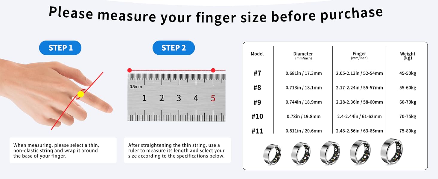 smart ring women fitness health men step tracker sleep anillo inteligente mujer anillos