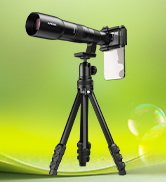 APEXEL 50X Telephoto Lens for iPhone Samsung Google Pixel, 1200mm Ultra Telephoto, Phone Camera L...