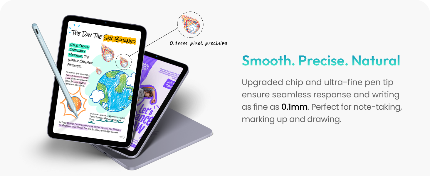 Smooth and Precise ipad pencil