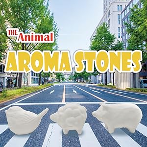 stone diffuser ceramic essential oil non electric passive aromatherapy set aroma cute knickknack