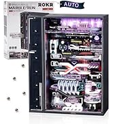 ROKR 3D Puzzles Building Toy Sets Marble Run Model Kits for Adults, 140pcs Brain Teaser STEM Kit ...