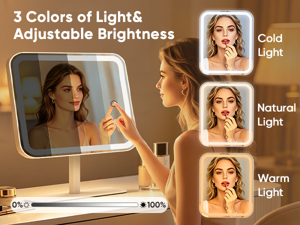 make up mirror with lights