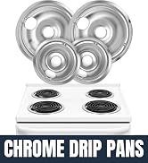 Chrome Drip Pans