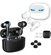 Couple Bluetooth Headphones True Wireless Earbuds Stereo Sound Noise-canceling Earphones with Mic...