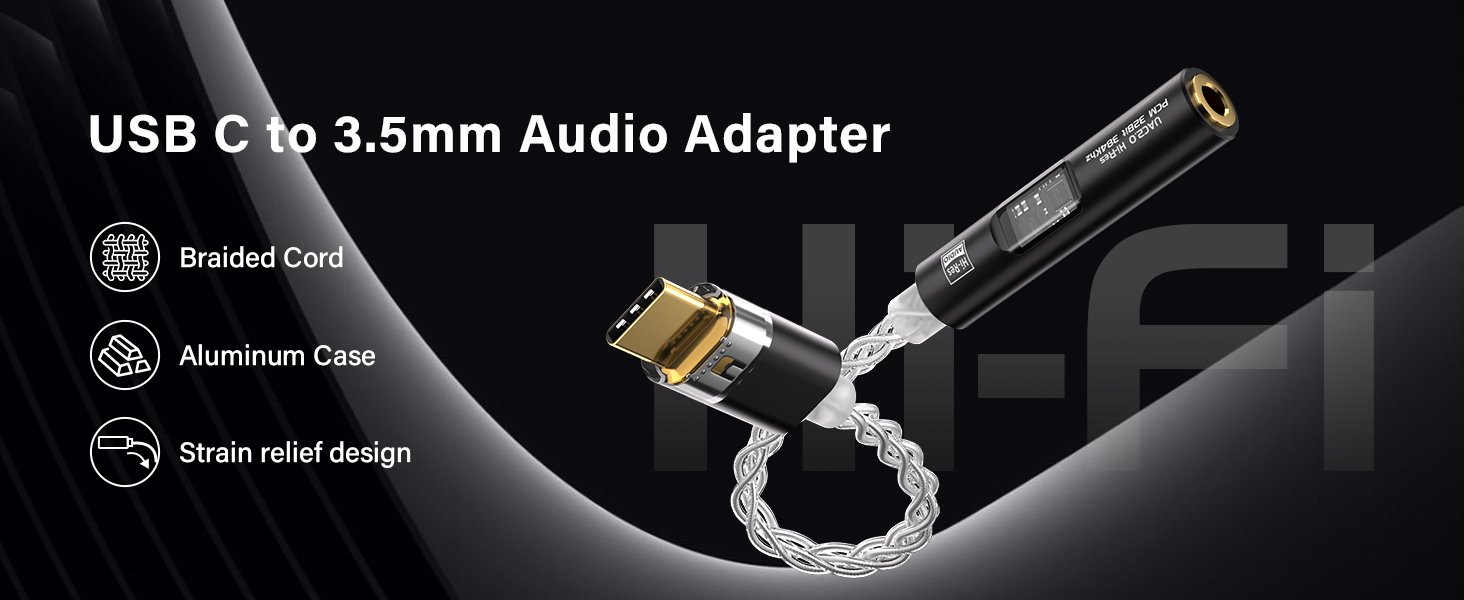 audio to usb c adapter