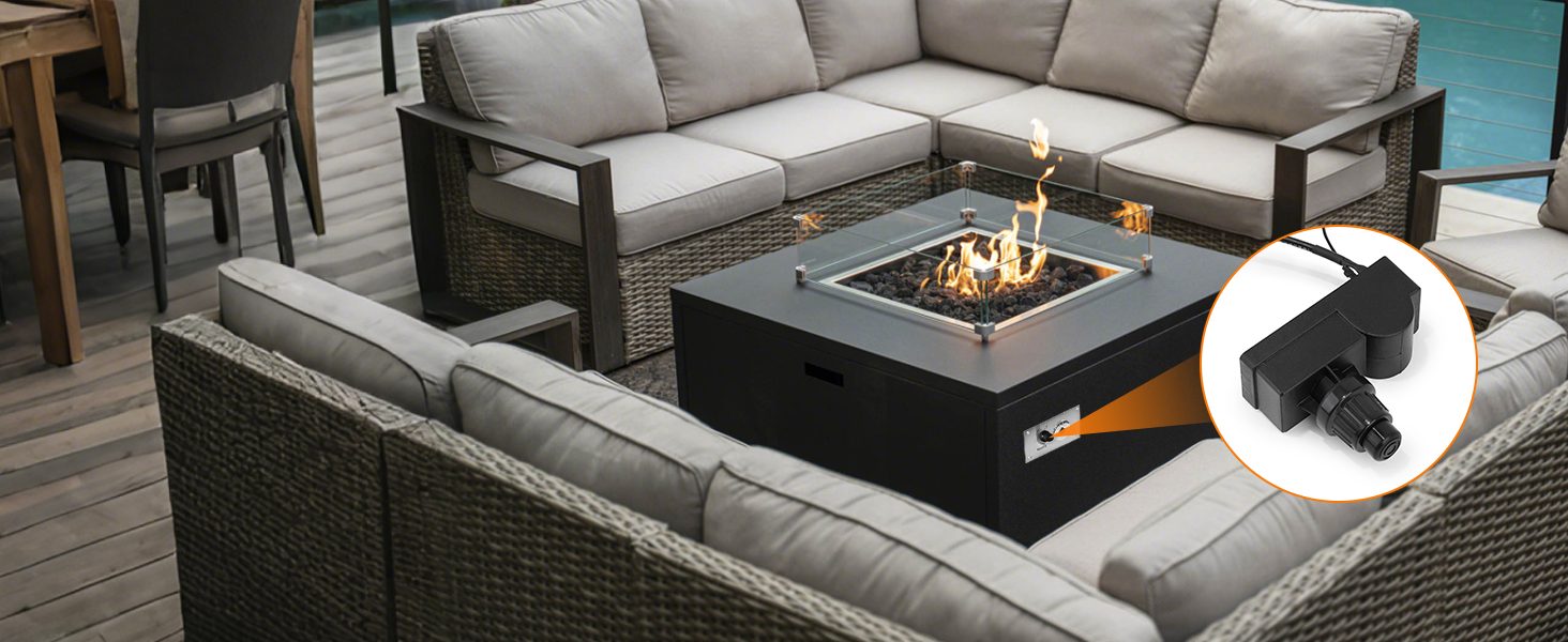 Fire Pit Push Button Ignition Kit