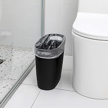 bathroom trash can