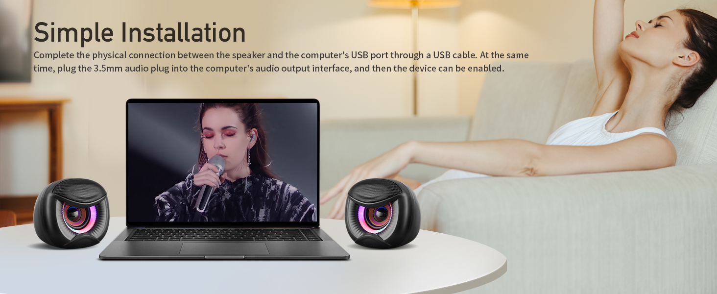 Desktop Speaker Mounting Style