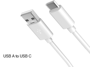 usbc extension cable white