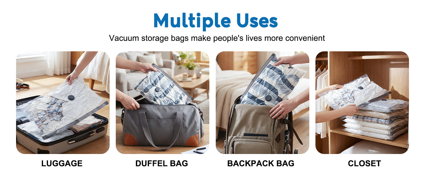 bolsas para guardar ropa al vacío