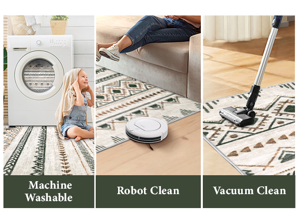 Machine Washable Rug