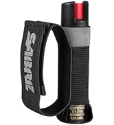 SABRE Runner Pepper Gel, Maximum Police Strength OC Spray, Reflective Hand Strap for Easy Carry &amp;...