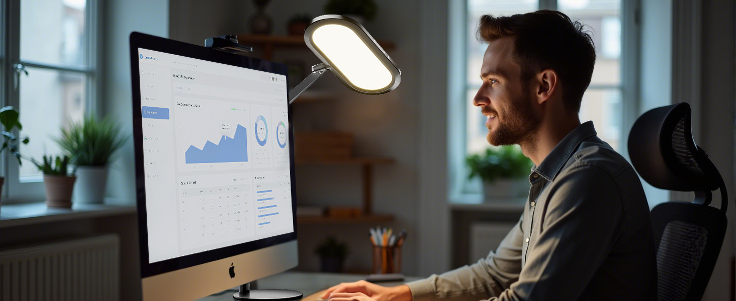 zoom lighting for computer