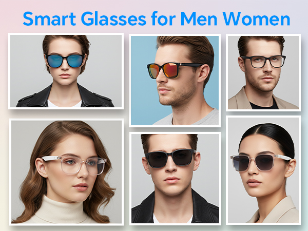 Smart Glasses for Men Women