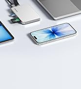 ORICO BookDrive 2TB Magnetic External SSD with SD/TF Card Reader, PD 100W Charging, Type-C Audio ...