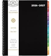 Monthly Planner 2026-2027 - JUL 2026 - DEC 2027 Planner/Calendar,18 Monthly Planner with Contacts...