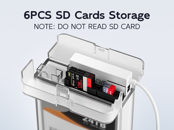 hdd 2.5 3.5 hard drive enclosure case usb 3.0 to sata i ii iii bay dock reader