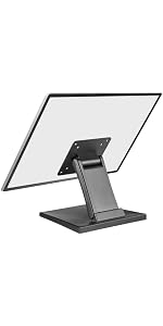 Low Profile Monitor Stand - Foldable Touch Monitor MINI PC Stand Compatible with VESA 75x75 and 100x...