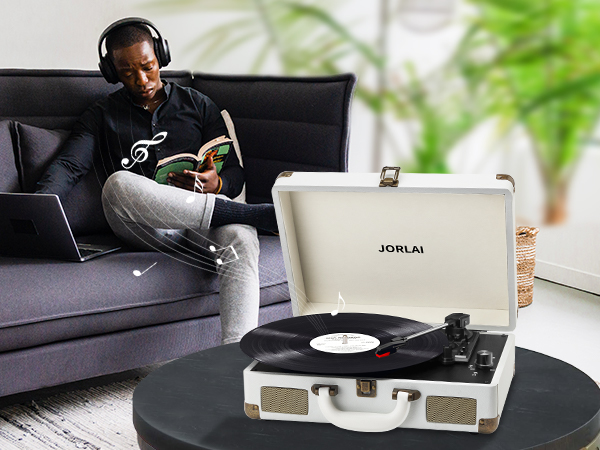 JORLAI Vintage Record Player