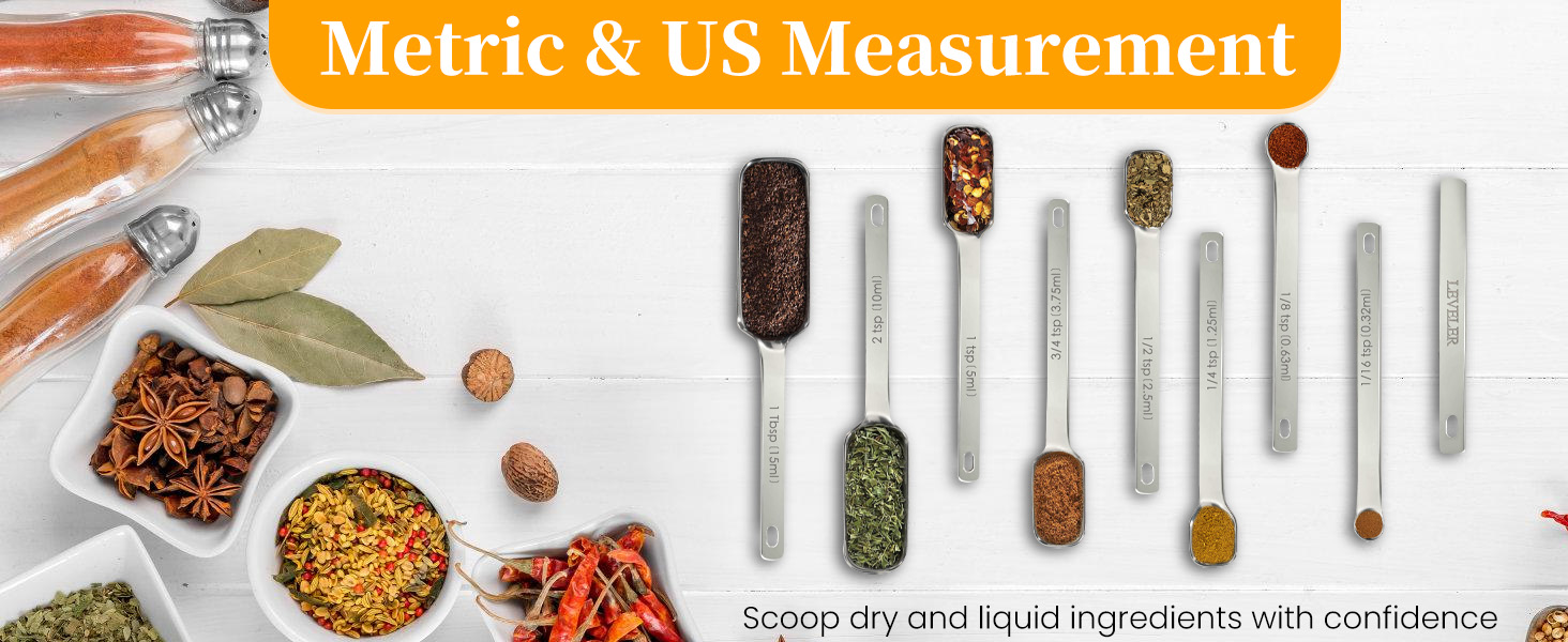 measuring spoons