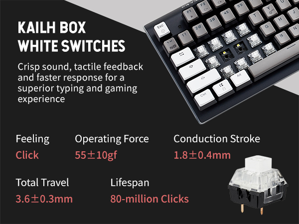 Wired Full Size Mechanical Keyboard