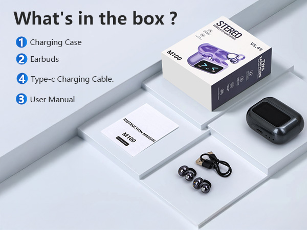 Open Ear Clip On Earbuds Intelligent Touch Color Screen Open Ear Wireless Bluetooth 5.4 Headphones